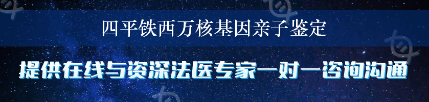 四平铁西万核基因亲子鉴定